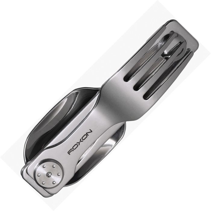 ROXON 2 in 1 Camping Utensil Set 