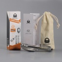 ROXON 2 in 1 Camping Utensil Set 