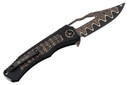 Heretic Wraith V4 Manual - Vegas Forge San Mai Bowie Blade - Aluminum Chassis - Snakeskin Carbon Fiber Inlay - DLC Hardware