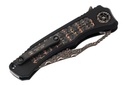 Heretic Wraith V4 Manual - Vegas Forge San Mai Bowie Blade - Aluminum Chassis - Snakeskin Carbon Fiber Inlay - DLC Hardware