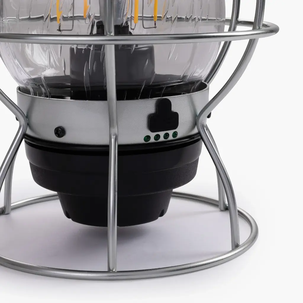 Barebones Railroad Lantern - Blue