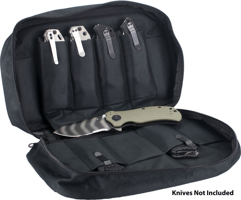 Zero Tolerance  ZT997 Knife Storage Bag, 18 Padded Knife Pockets