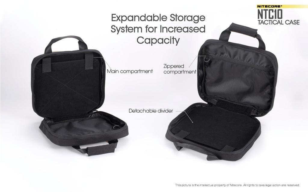 Nitecore NTC10 Datachable center divider