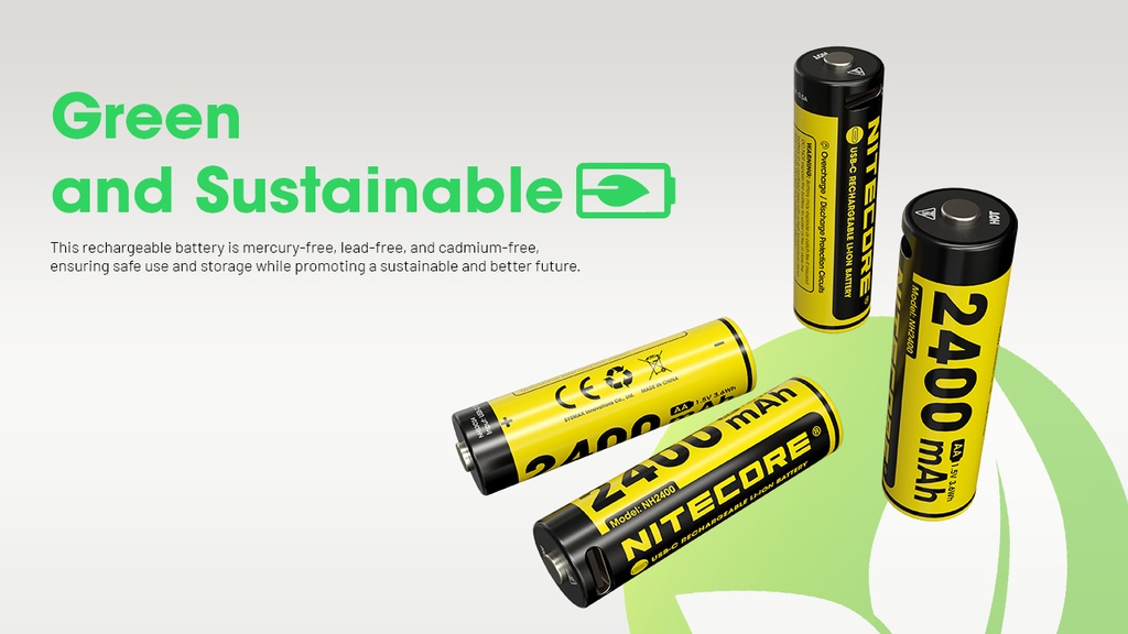 Nitecore NH2400 - AA battery ( 4pcs )
