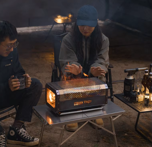 Shine trip Alveolate desktop stove