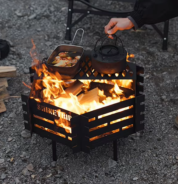 Shine trip Fire Burning Table Full Set