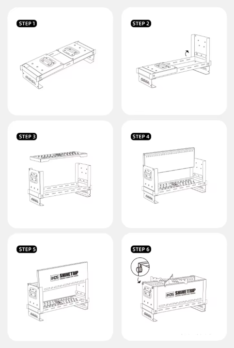 Shine trip secondary combustion furnace