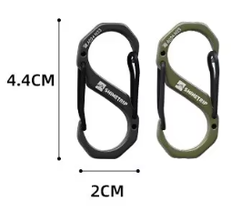 Shine trip tactical S buckle Small - Black