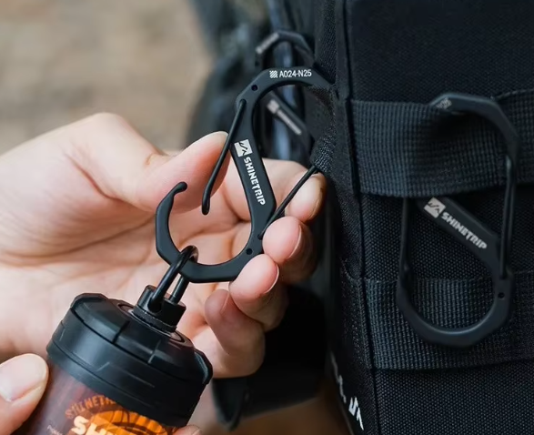 Shine trip tactical S buckle Small - Black