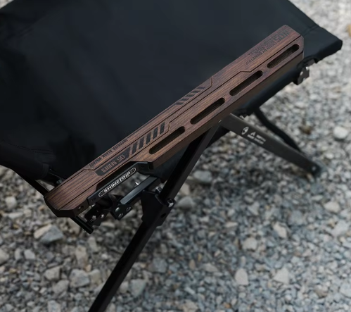 Shine trip adjustable folding chair - Black