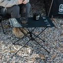 Shine trip Tactical Folding Cloth Table - Black