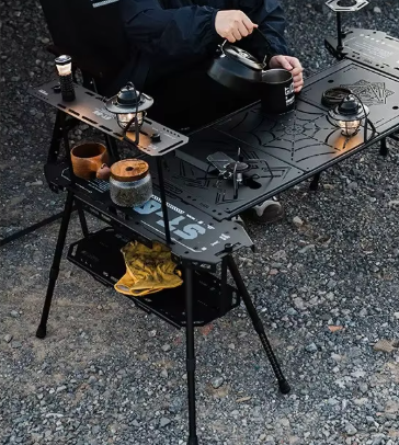 Shine trip Tactical skateboard table IGT frame suit