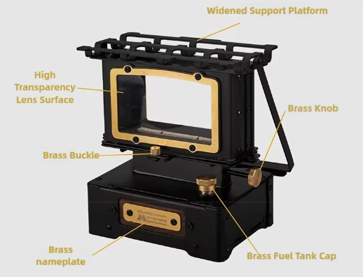 Wellhike Burnt Star Stove - Black