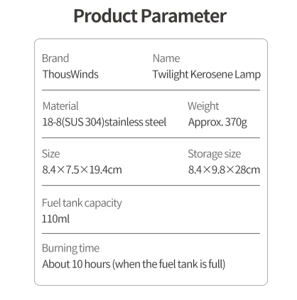 Wellhike Vintage Oil Lantern