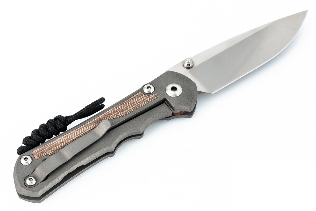 Chris Reeve Large Inkosi - Natural Canvas Micarta Inlay