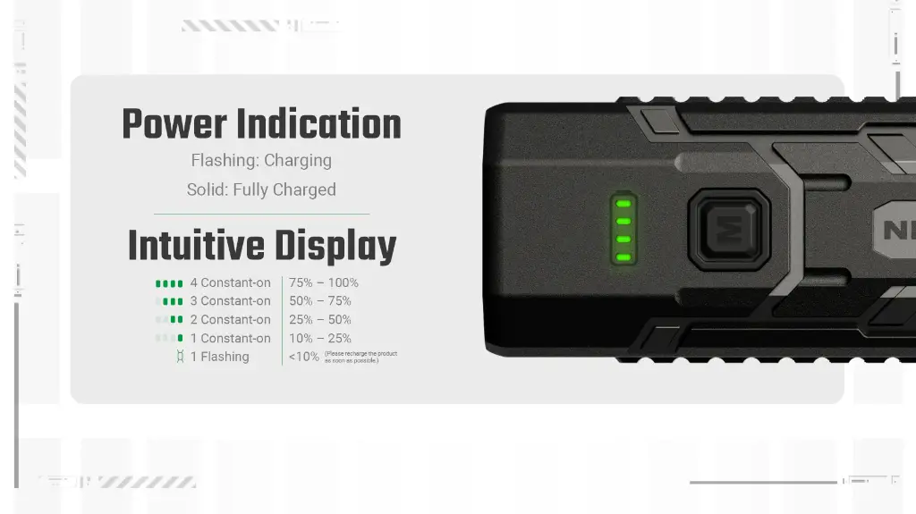 Nitecore Flashlight EDC07 - Desert Tan