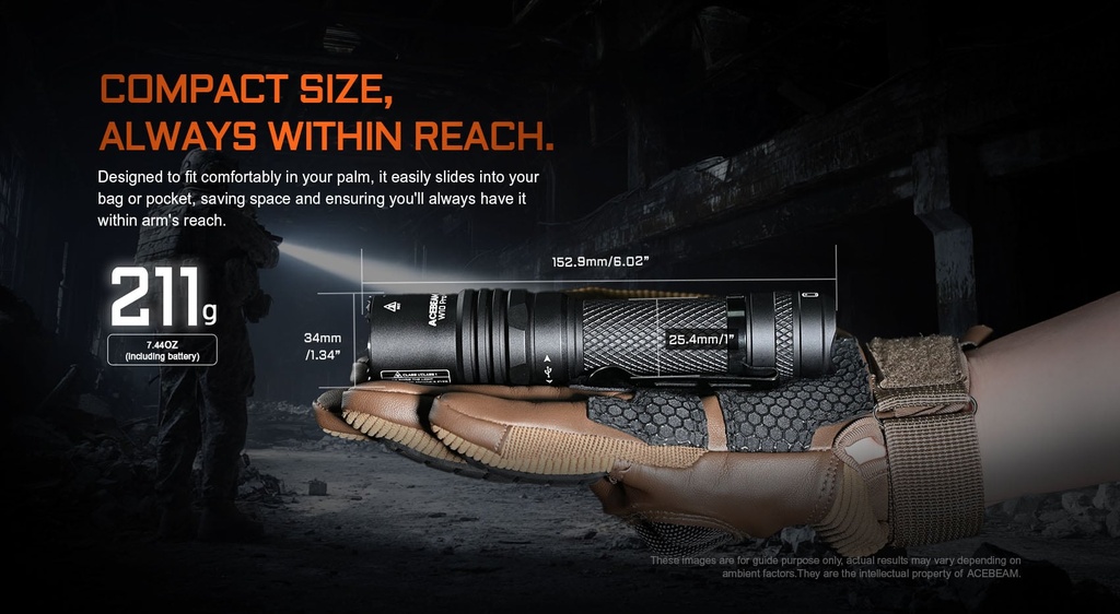 Acebeam W10 Pro LEP Jungle Camo