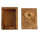 BRAIN PUZZLE Wood Secret Box