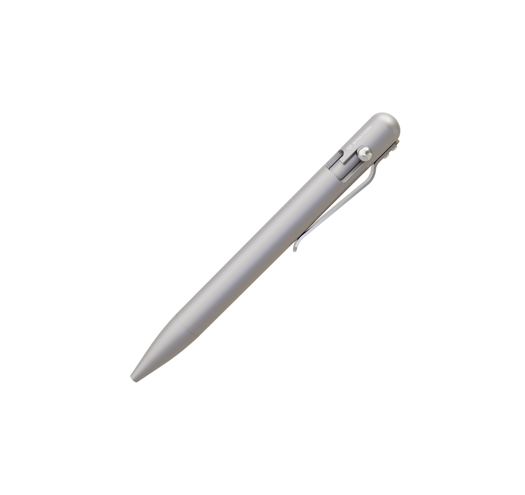 Bastion Bolt Action Pen Aluminum Silver