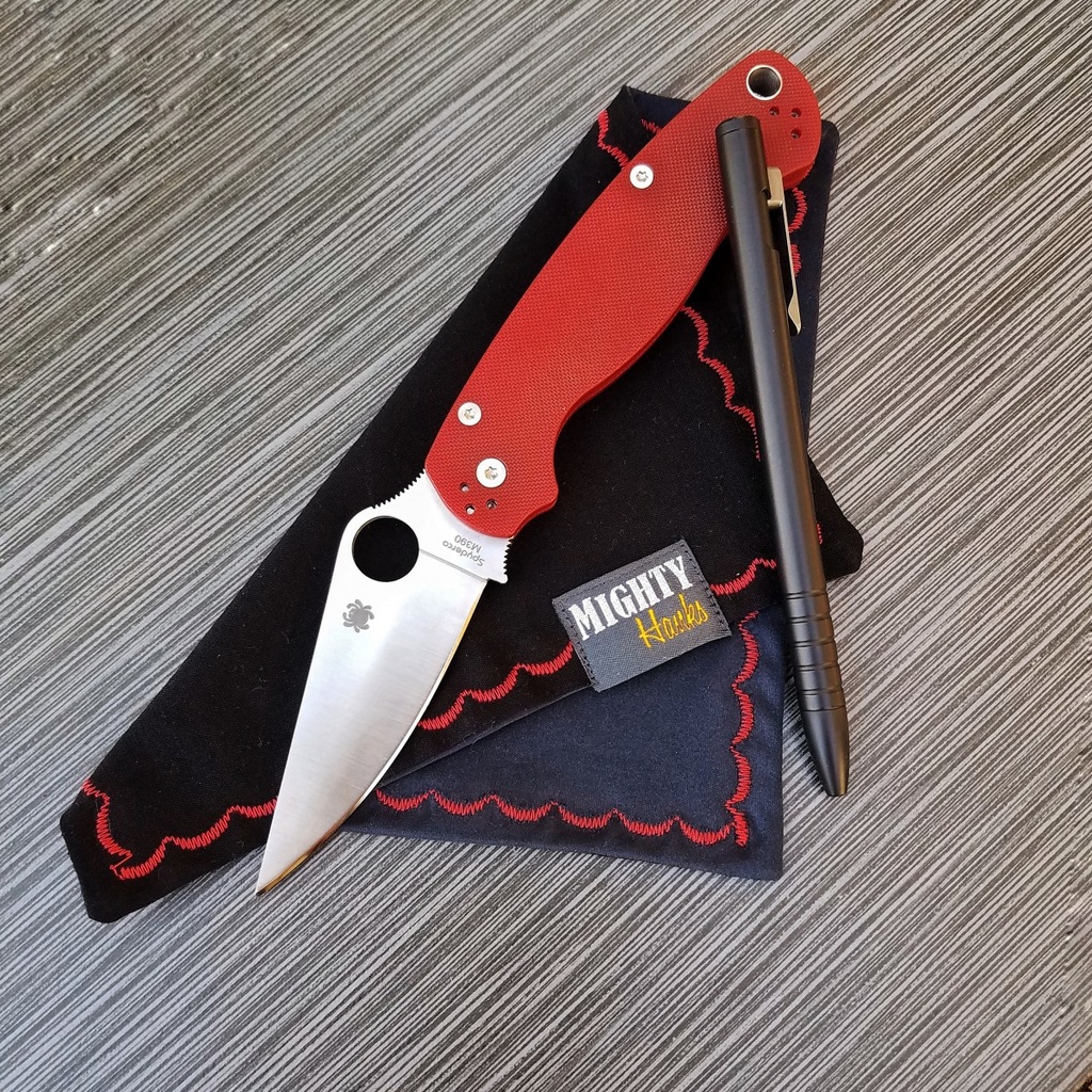 Mighty Hanks Blackout Mighty Mini with Microfiber - Red