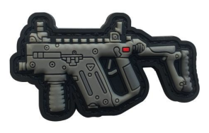 TSNO 3D GUN PVC PATCH