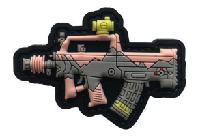 Tsno 3D GUN PVC PATCH