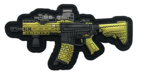 Tsno 3D GUN PVC PATCH