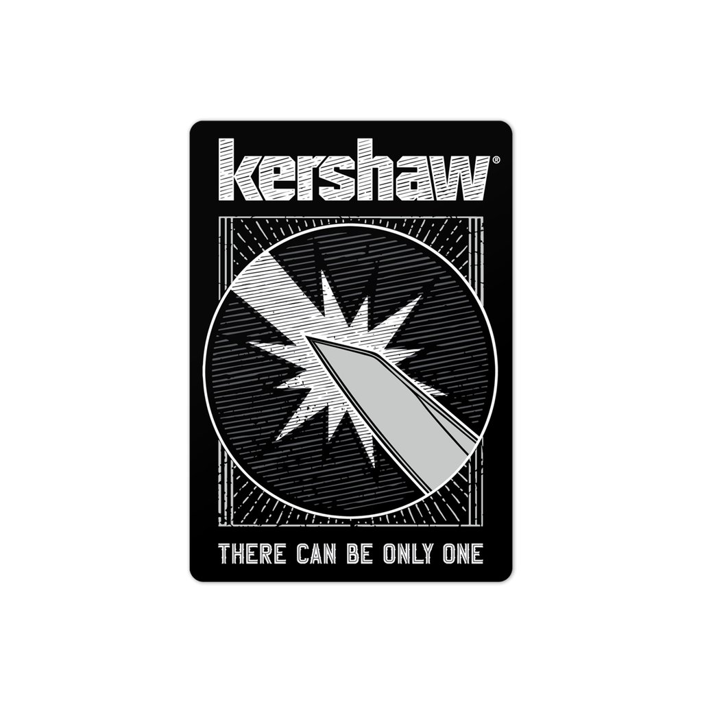 Kershaw "ONLY ONE" DECAL Sticker