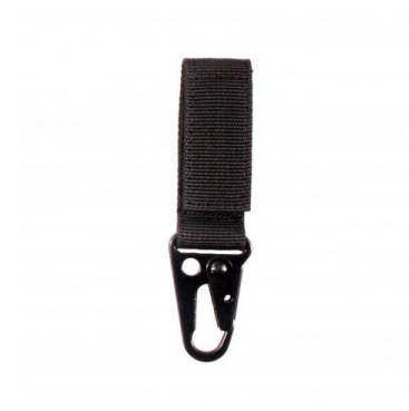Tsno Webbing Keychain Black