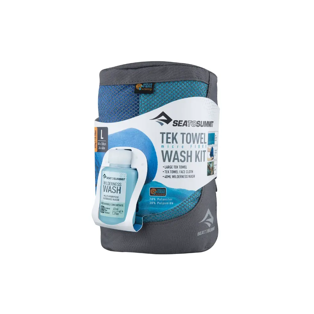 Sea To Summit Tek Towel Wash Kit