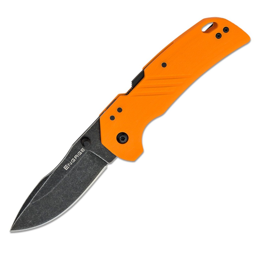Cold Steel ENGAGE CLIP POINT 3" (4116SS) - BLAZE ORANGE