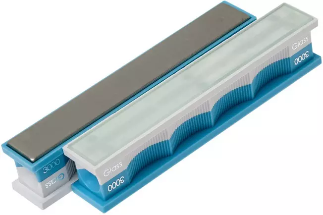 Wicked Edge 3000 Grit Diamond Stones and Blank Glass Platens Pack