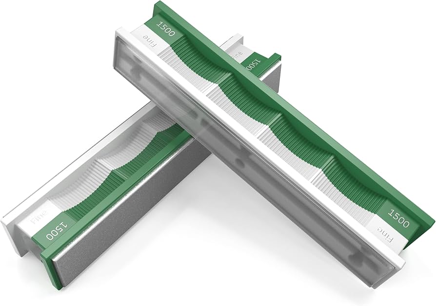 Wicked Edge 1500 Grit Diamond Stones and Blank Glass Platens Pack