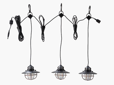Barebones Living Edison String Lights Bronze