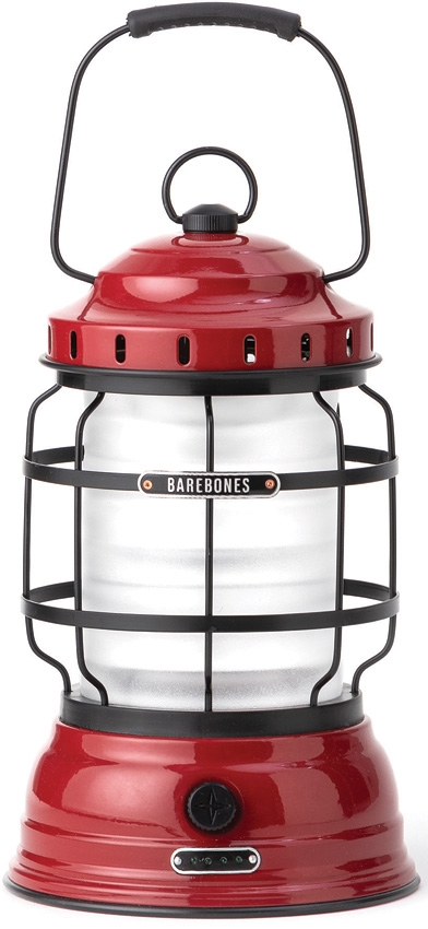 Barebones Forest Lantern Red