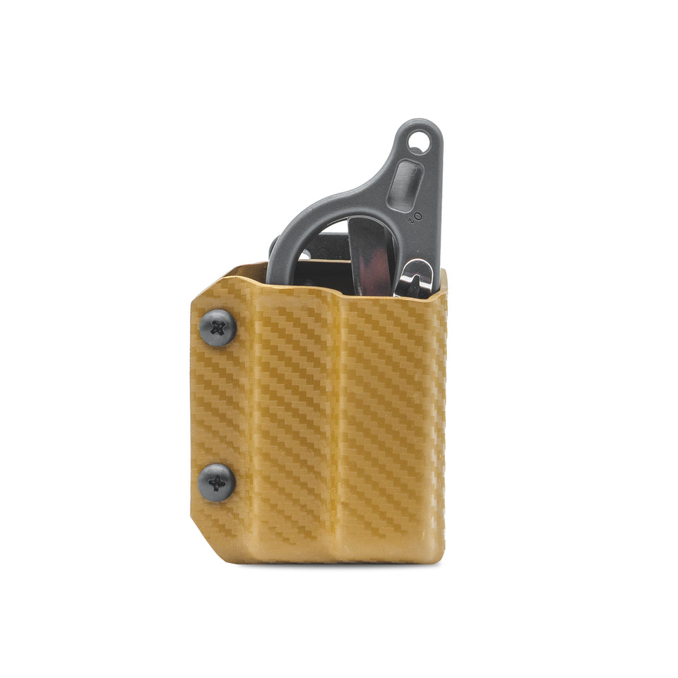 Clip & Carry Leatherman Kydex Sheath for the Raptor Response - CF Brown