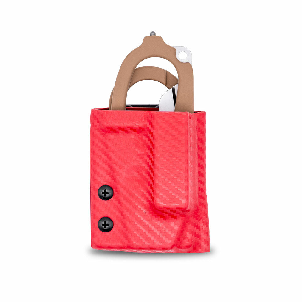 Clip & Carry Leatherman Kydex Sheath for the Raptor - CF Red