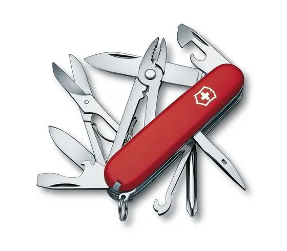 Victorinox Deluxe Tinker in red