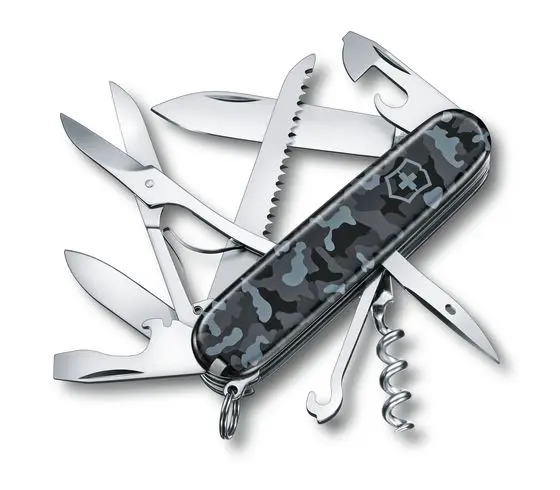 Victorinox Huntsman in Navy Camouflage