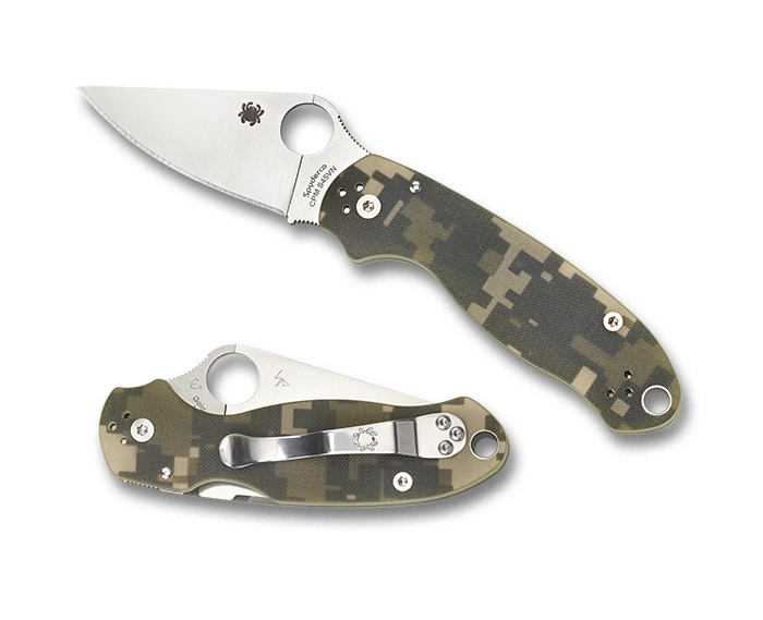 Spyderco Para 3 DIGITAL CAMO