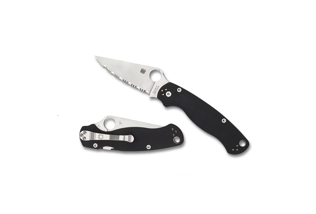Spyderco PARA MILITARY 2 BLACK G-10 SPYDEREDGE