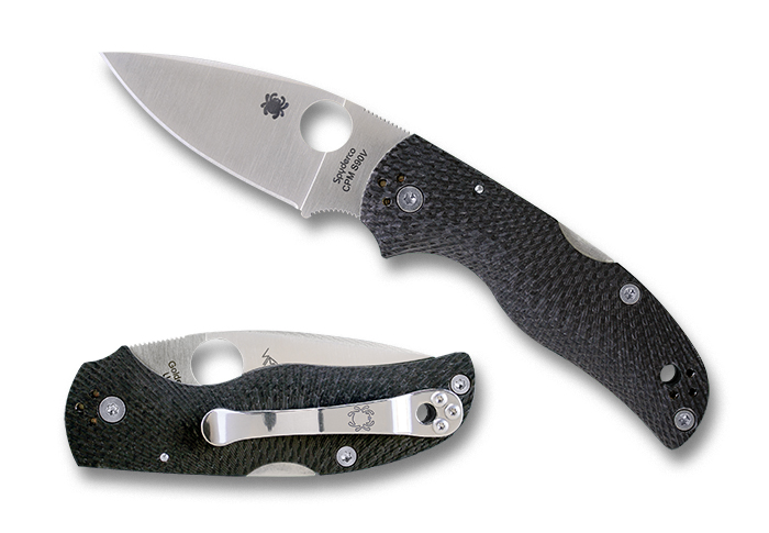 Spyderco NATIVE 5 FLUTED CARBON FIBER CPM S90V
