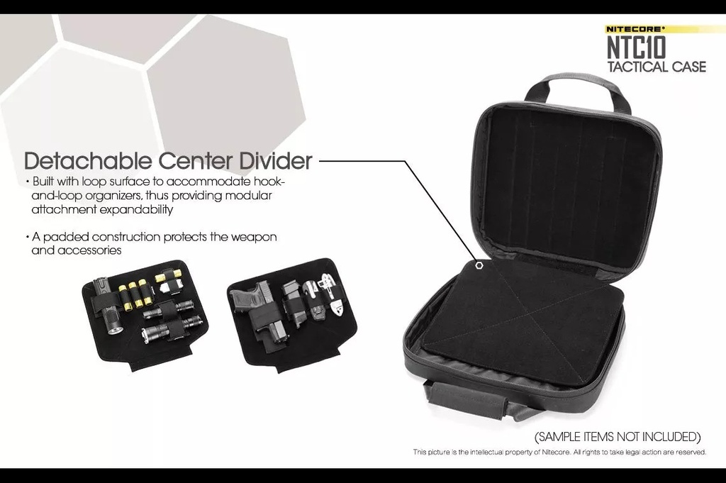 Nitecore Bag Datachable center divider NTC10 