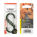 Nite Ize S-Biner® Aluminum Dual Carabiner #3 (Olive)