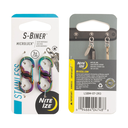 Nite Ize S-Biner® MicroLock® Stainless Steel - 2 Pack - Spectrum