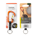 Nite Ize SlideLock KeyRing Aluminum #3 (Orange)
