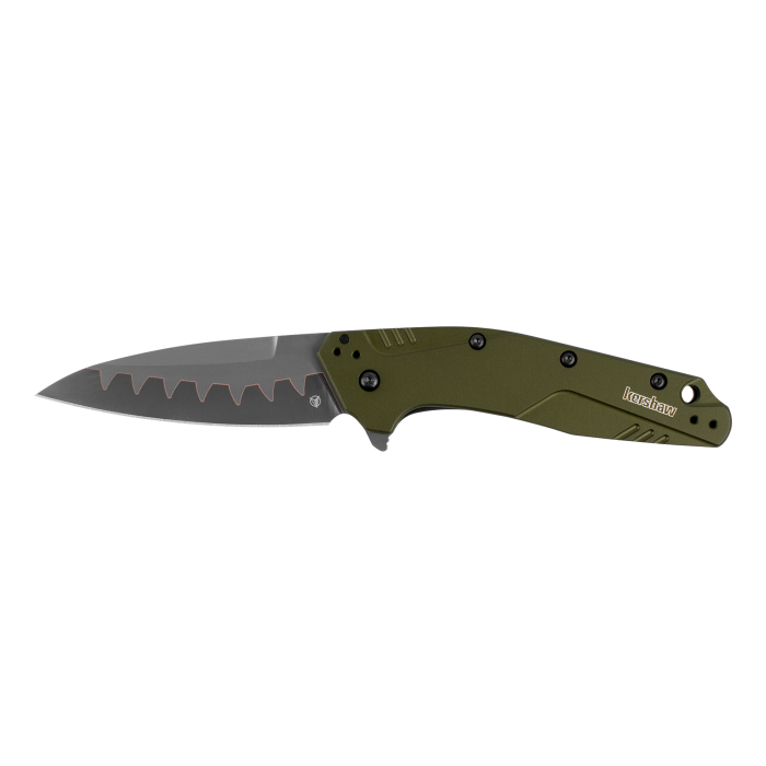 Kershaw DIVIDEND - OLIVE, COMPOSITE BLADE