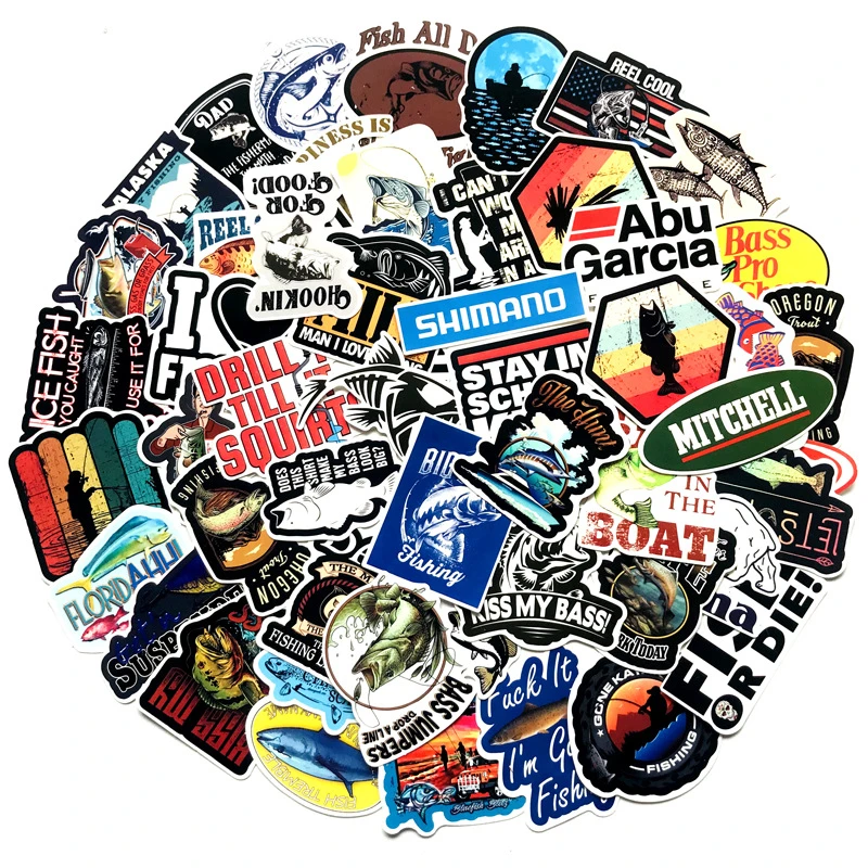 Fishing Stickers