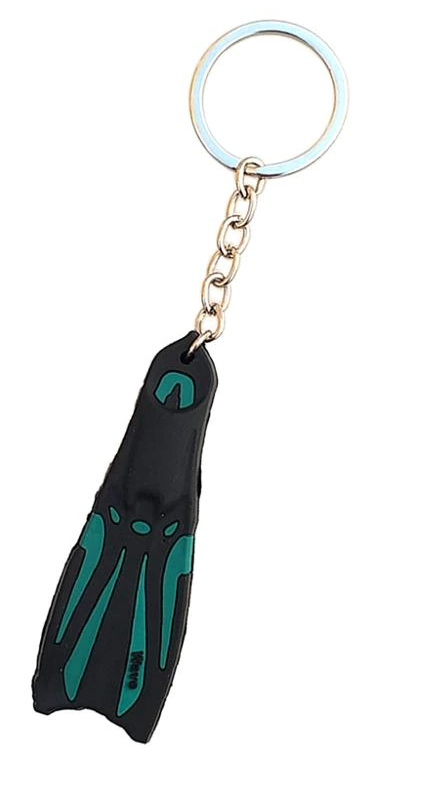 Diving fins Keychain Green