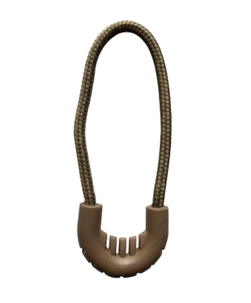 New Anti-Slip  Zipper Rope - Tan ( Pack of 4 pieces )